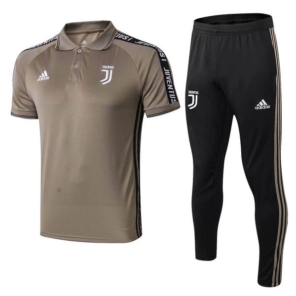 Polo Conjunto Completo Juventus 2019-20 Marron Negro